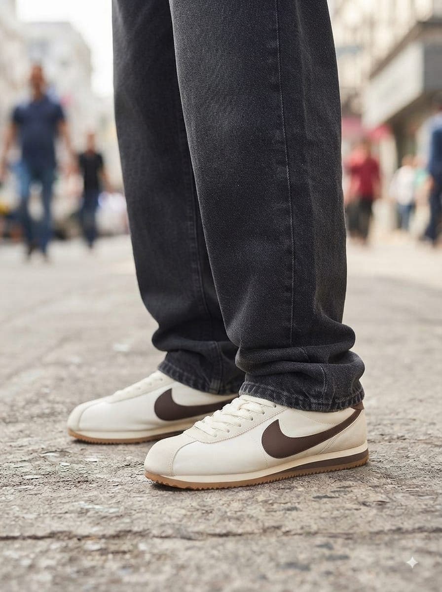 Awaraa's Culture Cocoa Drift, side profile showing dual-density EVA outsole